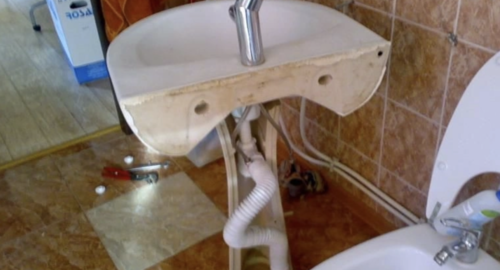 Установка раковины Парк культуры метро Москвы